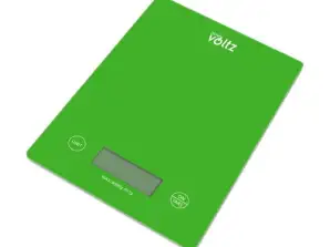 Oliver Voltz OV51651K, Kitchen scale, 5kg., 2xAAAbatteries, LCD display, Green