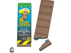 Токсичные отходы Slime Licker Шоколадный батончик Blue Razz 50г