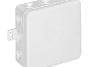 Коробка n/t CLICK. IP54. 12 проходов. 100x100x41мм. белая