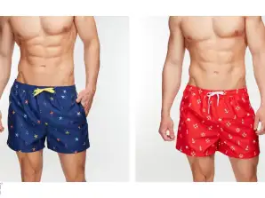 Men Swim Shorts Bundle - mix of various patterns and sizes