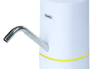Rosberg R52013Е Double Water Pump, Compatible with Regular Bottles, USB, White