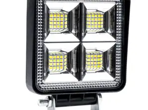 Lampe de travail halogène LED SPOT AWL38 64 LED 192W 12V 24V AMIO 03249