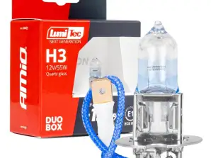 H3 12v 55W lumitec next generation 135 duo amio 04403 Halogenlampen