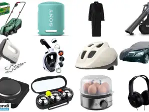 Lot de 1353 unités de divers produits   Retours clients fonctionnel...