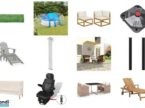 Lot de 480 unités Mobilier et autres   Non testé