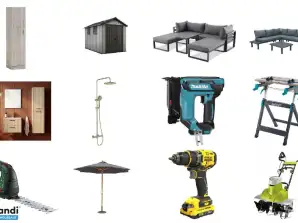 Lot de 305 unités de Mobilier et Bricolage   Retour client fonction...