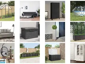 Lot de 443 unités Mobilier et Autres   Non testé