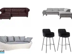 Lot de 19 unités de Mobilier   Retours clients fonctionnels