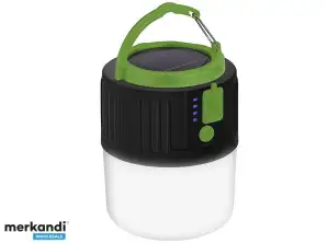 Solarbetriebene Campinglampe mit Powerbankfunktion TRACER POWER