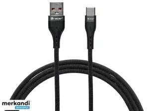 Кабель TRACER USB A - Тип C 1м BK