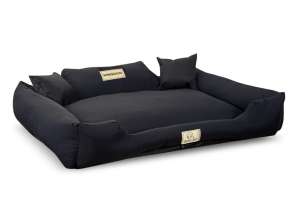 Afneembaar Antislip Hondenbed MM44 115x95cm zwart KingDog