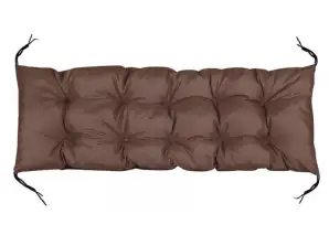 GARTENKISSEN 120X40 CM BRAUN
