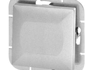Treppenverbinder aus Perle. 10A. 250V. WP 5P. Silber
