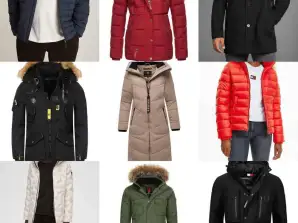 od 20 € Zbývající sklad, Velkoobchod kg, Míchané palety, Speciální položky, Vrácení, Paletové zboží, B zboží, A zboží, Ženy a vrácení Pánské zimní bundy Mix