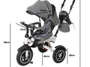 Trike Fix V3 Dreirad grau