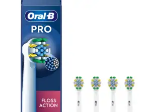 ORAL B - Pro Floss AcƟon Power Toothbrush Refill Heads 4ct