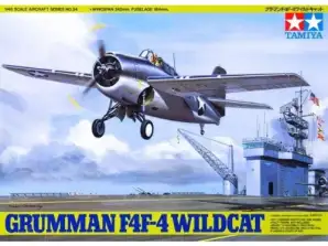Plastmasas modeļa komplekts grumman f4f 4 wildcat