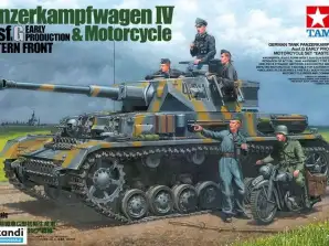 Plastmasas modelis vācu tvertne panzerkampfwagen iv ausf.g
