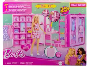 Barbie doll set wardrobe of dreams 3.0