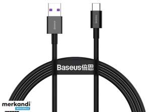 BASEUS USB Type C Cable 1m Superior Series 66W CATYS 01 Black