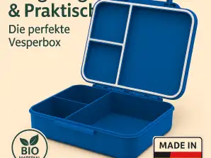 Boîte à lunch 408 pièces / Boîte à lunch Bleu violet B-Stock / Stock restant