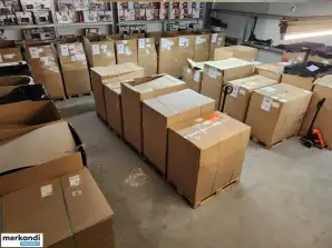 Amazon Returns – teherautó 32 raklapnyi konyhai eszközzel és Padlóápolás – nem tesztelt és bontatlanul – az áru értékének csak 18%-a!