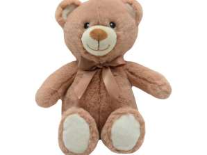 Nallebjörn maskot ljusbrun 20 cm