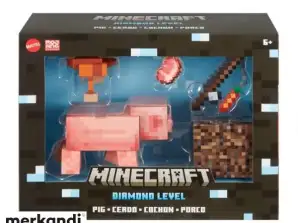 minecraft-figur diamant zombie nivå