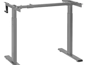 Maclean bureau handmatige hoogteverstelling zonder blad voor staand en zittend werk max 60 kg max hoogte 120cm MC 790NG