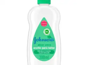 Johnson's Body Oil 300 ml Aloë Vera | Intense hydratatie | Groothandelaar