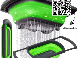 PASSOIRE EN SILICONE, PASSOIRE PLIABLE SKU :480 (stock en Pologne)
