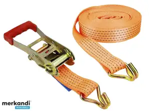 67 099# Kuljetushihna 48mm x 10m oranssi kiristimellä