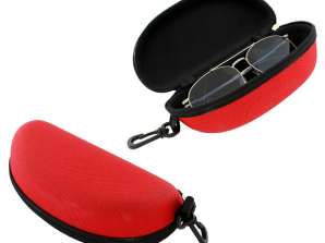 AG177F ÉTUI RIGIDE POUR LUNETTES ROUGES