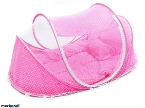 AG184F TRAVEL COT COMPOSITION. PINK