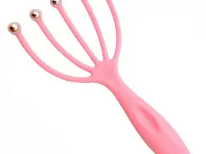 AG19C MASAŻER DO GŁOWY GRABKI PINK