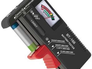 AG372 AKU AKUMULIATORIAUS TESTERIS. AAA, AA, 9V