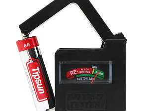 AG372C AKU BATTERY TESTER. AAA, AA, 9V