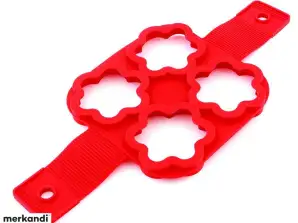 AG433C SILICONE MOLD FOR 4 STAR EGGS
