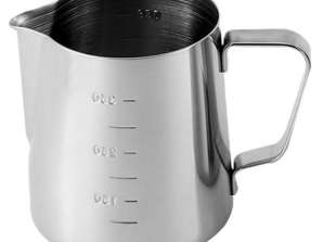 AG514D STEEL FOAMING CUP 350ML