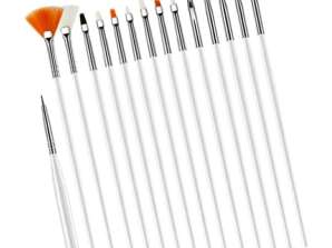 AG533A BROSSES POUR DÉCORATIONS 15PCS