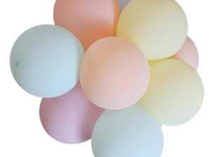 AG624D SPALVINGI BALIONAI 70VNT MIX PASTEL