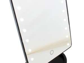 AG628D ΚΑΛΛΥΝΤΙΚΟΣ ΚΑΘΡΕΠΤΗΣ 16LED ΜΑΥΡΟ
