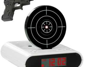 AG642A SNIPER ALARM CLOCK WATCH WHITE