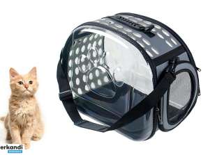 AG644P CAT DOG TRANSPORTER GRAY TRA XXL