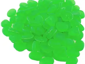 AG653B PIERRES LUMINEUSES VERT FLUOR