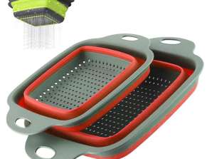 AG659H PASSOIRE COPASSEUR SILICONE PLIANT 2PCS