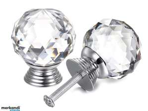 AG688 FURNITURE HOLDER CRYSTAL TRANSP.