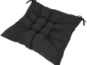 AG690H STUHLKISSEN SCHWARZ 40X40