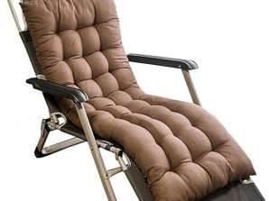AG690I SUN LOUNGER CUSHION 160CM BROWN