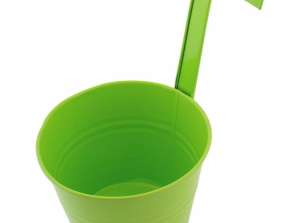 AG691B BALCONY PLANT POT 16CM GREEN